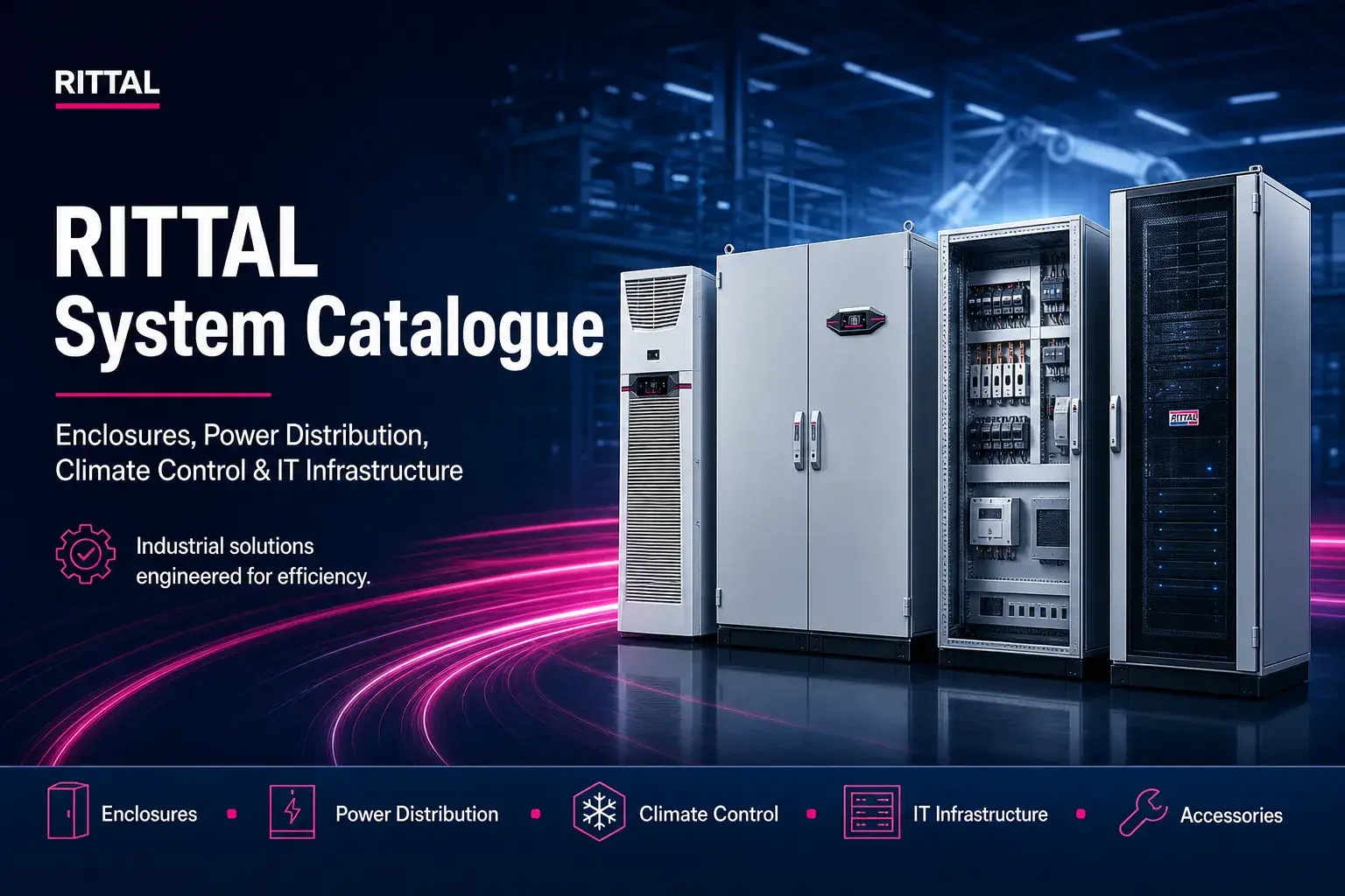 Rittal System Catalogue – Enclosures, Power Distribution, Climate Control & IT Infrastructure