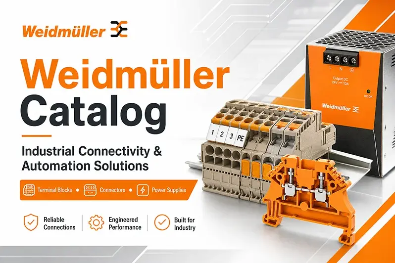 Weidmüller Catalogues 2025/2026 – Klippon® Connect, OMNIMATE®, RockStar® & More