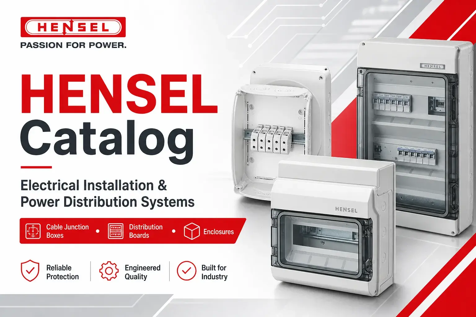 Hensel Catalogues & Mini List – ENYCASE, ENYSTAR, ENYMOD, ENYSUN & More