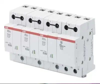 2CTB815101R4500 - Ovr T1+2 3n 25-255 Ts B+c Sinifi 100ka 3p+n - ABB