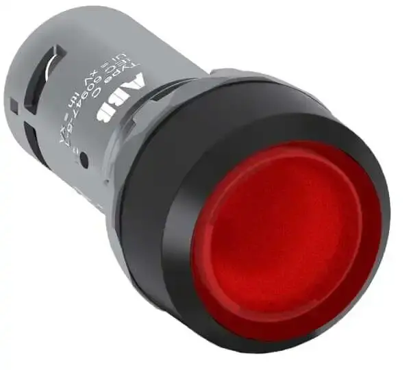 ABB - 1SFA619100R1341 - CP1-13R-01 spiedpoga ar apg. sarkana - 1