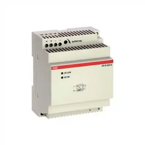 ABB - 1SVR427044R0200 - CP-D 24/2.5 Power supply In: 100-240VAC Out: 24VDC/2.5A - 1