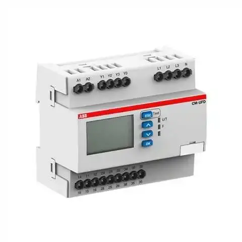 ABB - 1SVR560730R3402 - CM-UFD.M33 Grid feeding monitoring relay - 1