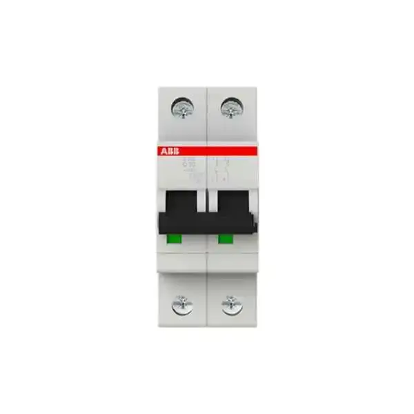 ABB - 2CDS252001R0504 - 2P C 50A, S202-C50 Miniature Circuit Breaker (MCB) - 1