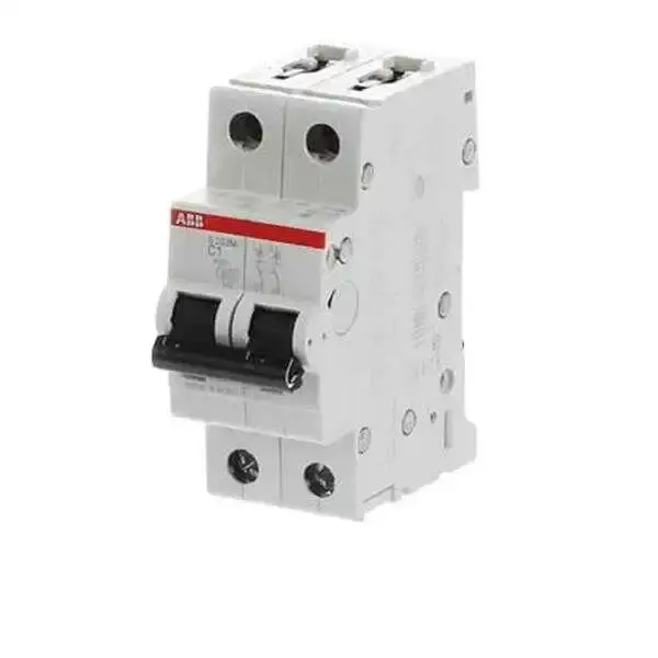 ABB - 2CDS272001R0024 - 2P C 2A Miniature Circuit Breaker (MCB) S202M-C2 - 1
