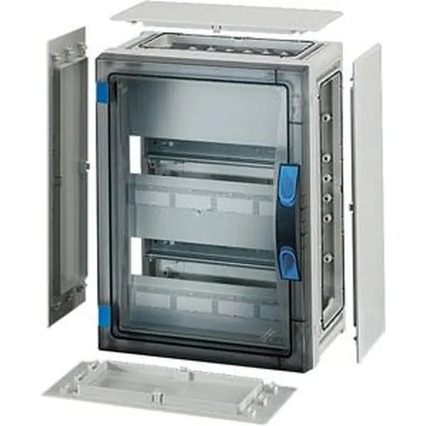 Hensel - Consumer unit FP 1215 24 mod. (2x12) IP65 366x276x186mm - Hensel