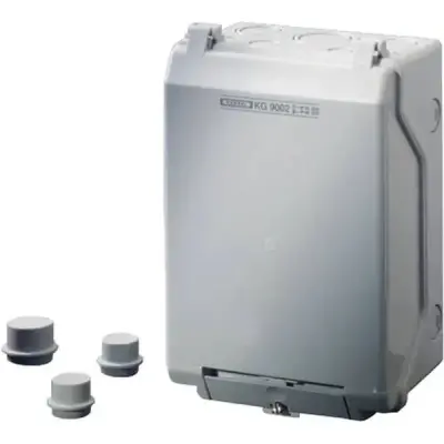 Consumer Unit Kg 9002 In 253x168x115mm Ip66 - Hensel