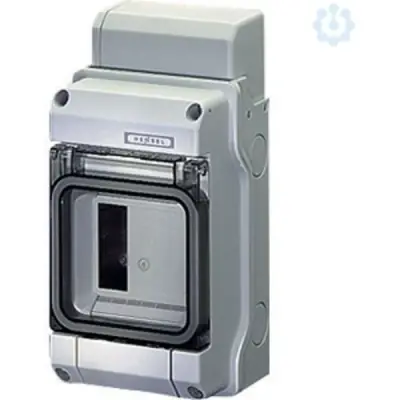 Consumer Unit Kv 1503 3 Mod Ip54 197x102x92mm With Terminals - Hensel