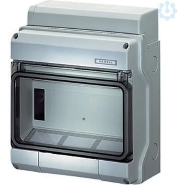 Hensel - Consumer unit KV 1509 9 mod IP54 238x200x111mm with terminals - Hensel