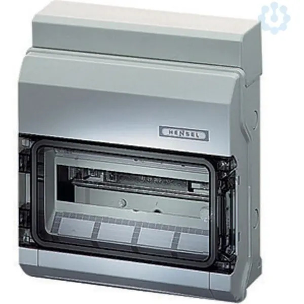 Hensel - Consumer unit KV 1512 12 mod., IP54 333x295x129mm with terminals - Hensel