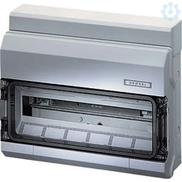 Hensel - Consumer unit KV 1518 18 mod IP54 333x403x129mm with terminals - Hensel