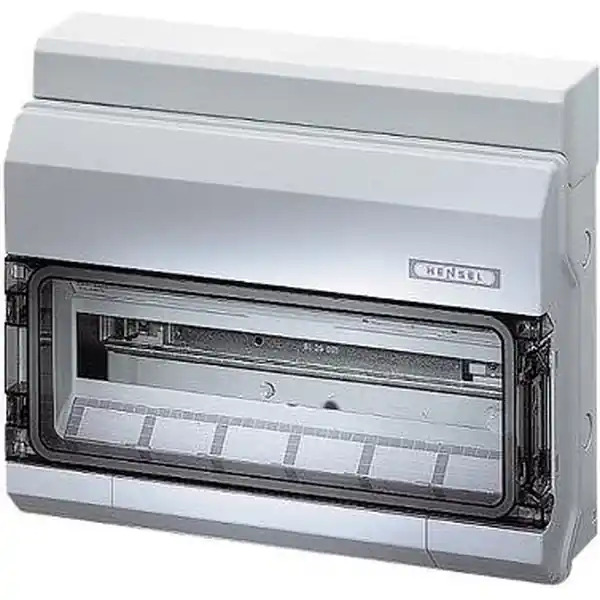 Hensel - Consumer unit KV 1618 18 mod. IP54 333x403x129mm without terminals - Hensel