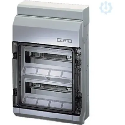 Consumer Unit Kv 2524 24 Mod (2x12) Ip54 458x295x129mm With Terminals - Hensel