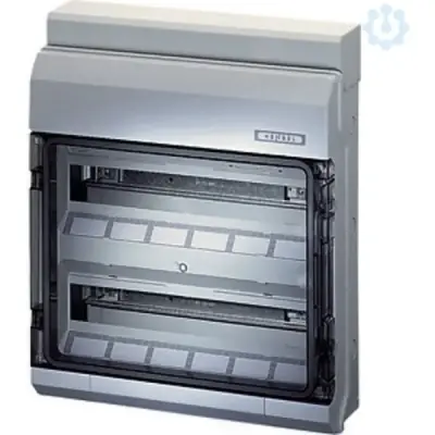 Consumer Unit Kv 2536 36 Mod. (2x18) Ip54 483x403x129mm With Terminals - Hensel