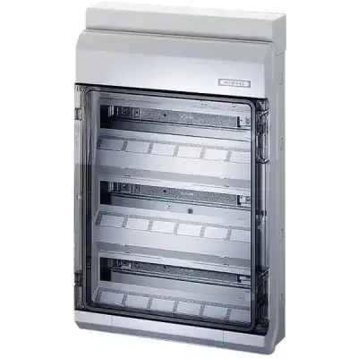 Consumer Unit Kv 3654 54 Mod. (3x18) Ip54 630x403x1298mm Without Terminals - Hensel