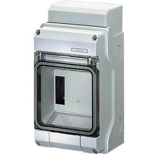 Hensel - Consumer unit KV 8104 4.5 mod. IP65 228x126x111mm without terminals - Hensel
