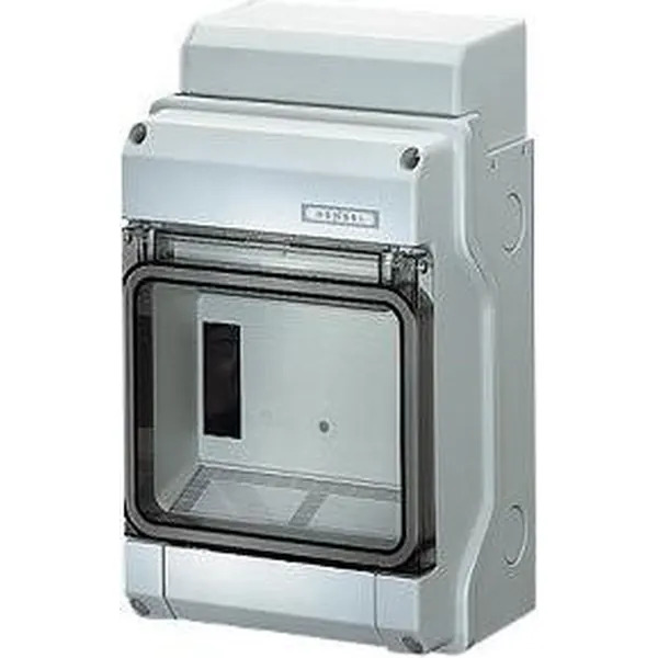 Hensel - Consumer unit KV 8106 6 mod. IP65 238x146x111mm without terminals - Hensel