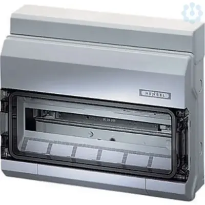 Consumer Unit Kv 9118 18 Mod. Ip65 333x403x129mm With Terminals - Hensel