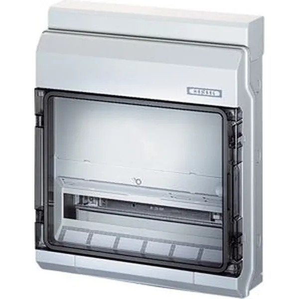 Hensel - Consumer unit KV 9230 18 mod.+1 DIN IP65 483x403x129mm, without terminals - Hensel