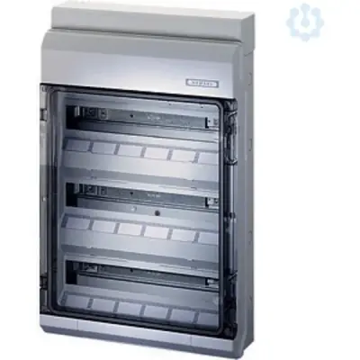 Consumer Unit Kv 9354 54 Mod. (3x18) Ip65 630x403x129mm With Terminals - Hensel