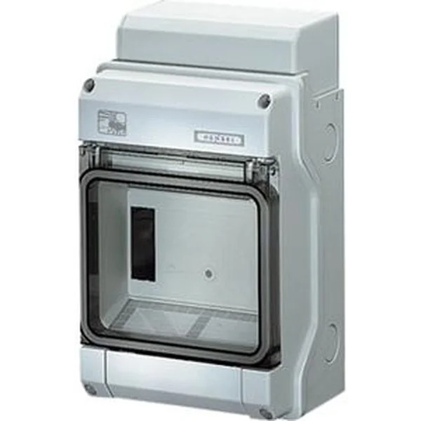 Hensel - Consumer unit KV PC 9106 6 mod. IP65 238x146x111mm - Hensel