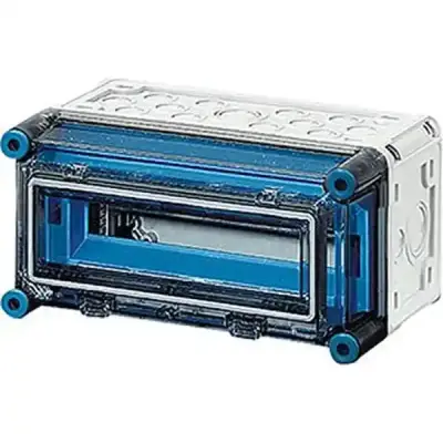 Consumer Unit Mi 1117 12 Mod. Ip65 150x300x185mm, Without Terminals - Hensel