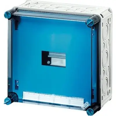 Consumer Unit Mi 1281 6 Mod. Ip65 300x300x170mm - Hensel