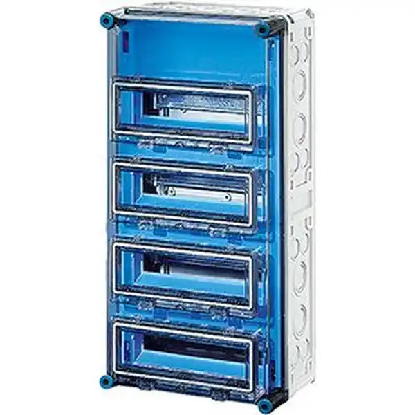 Hensel - Consumer unit MI 1444 48 mod. (4x12) IP65 600x300x185mm - Hensel