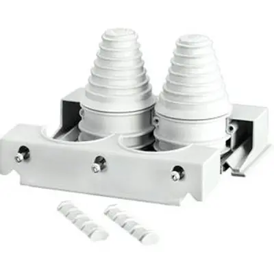 Divisible Flange With Sealing Range Fp Fg 282 50x270mm Ip65 2x30-72mm - Hensel