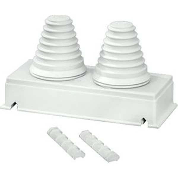 Hensel - Flange FP FG 272 with sealing range 2x 30-72mm IP65 135x270mm - Hensel