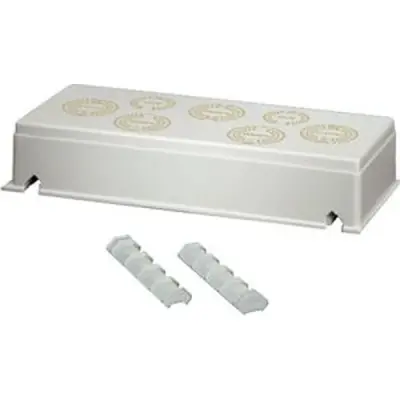 Flange Fp Fm 240 Ip65 50x270mm 2xm25/32, 5xm25/32/40 - Hensel