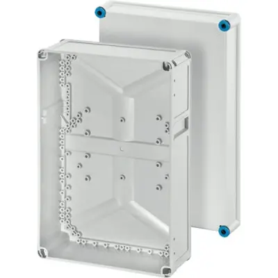 Empty Box K 0301 300x450x170 Mm With Opaque Lid, Grey, Emty - Hensel