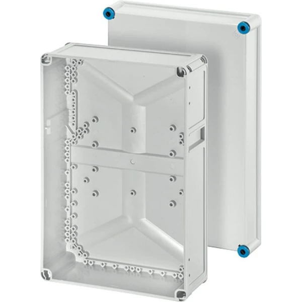 Hensel - Empty box K 0301 300x450x170 mm with opaque lid, grey, emty - Hensel