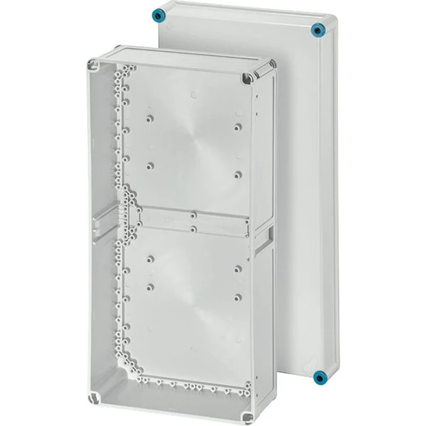 Hensel - Enclosure K 0401 275x575x150 mm with opaque lid, grey, emty - Hensel