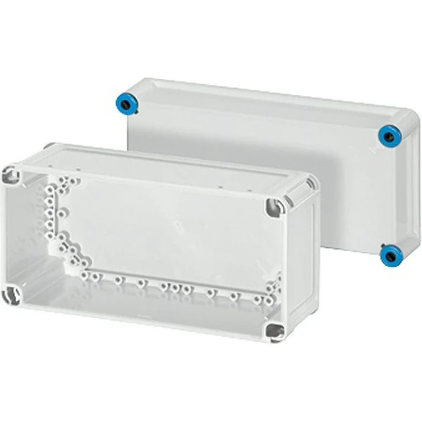 Hensel - Enclosure K 0101 300x150x170 mm IP66 with opaque lid, grey, emty - Hensel