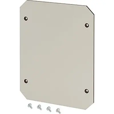 Mounting Plate For Eb 25.. Empty Boxes, Material Thickness 4 Mm - Hensel