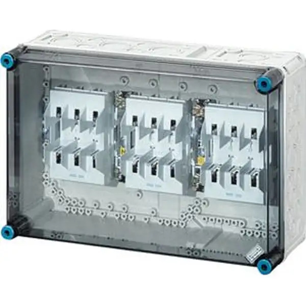 Hensel - Mi 4350 HRC fuse box 3xNH00, 3P, 125A+PE+N, IP65 - Hensel