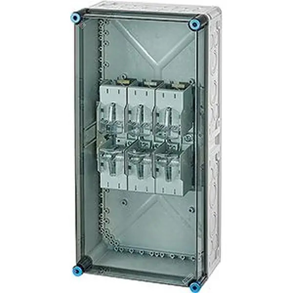Hensel - Mi 4452 HRC fuse box 1xNH2, 3P, 400A+PE+N, IP65 - Hensel