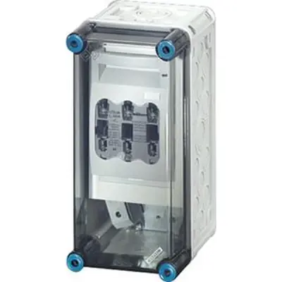 Mi 5150 Hrc Fuse Switch Disconnector Box 1xnh00, 3p, 125a+pe+n, Ip65 - Hensel