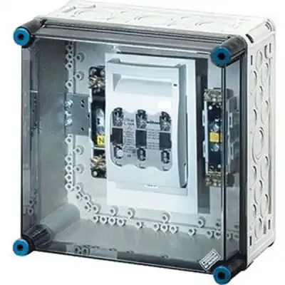 Mi 5250 Hrc Fuse Switch Disconnector Box 1xnh00, 3p, 125a+pe+n, Ip65 - Hensel