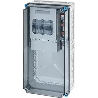 Mi 6478 Hrc Fuse Switch Disconnector Box 1xnh1, 3p, 250a, Bus-mounted 5p 400a, Ip65 - Hensel