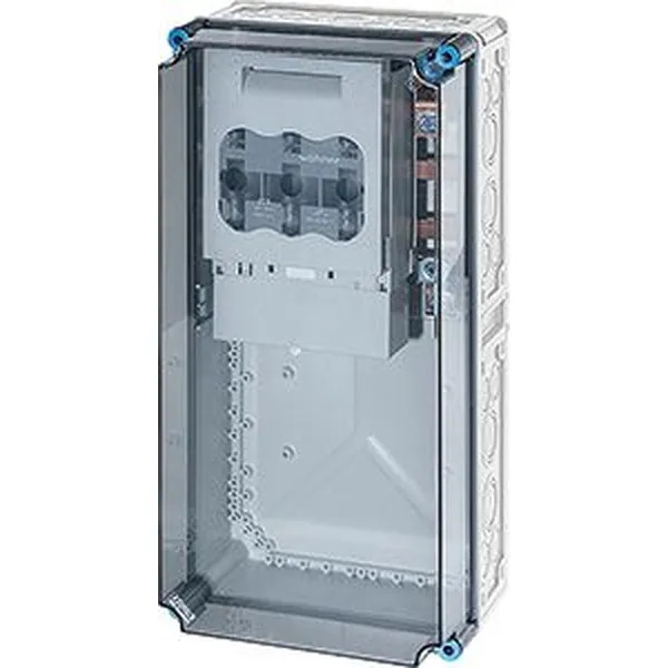 Hensel - Mi 6478 HRC fuse switch disconnector box 1xNH1, 3P, 250A, bus-mounted 5P 400A, IP65 - Hensel
