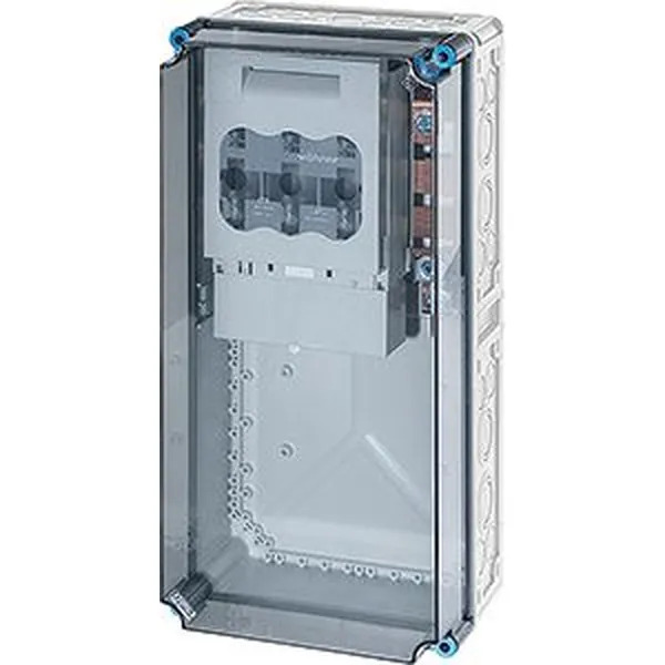 Hensel - Mi 6479 HRC fuse switch disconnector box 1xNH1, 3P, 250A, bus-mounted 5P 630A, IP65 - Hensel