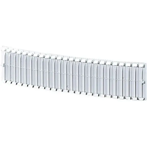 Hensel - AS 12 Modules blanking strip grey 50x216mm (50 pcs.) - 1