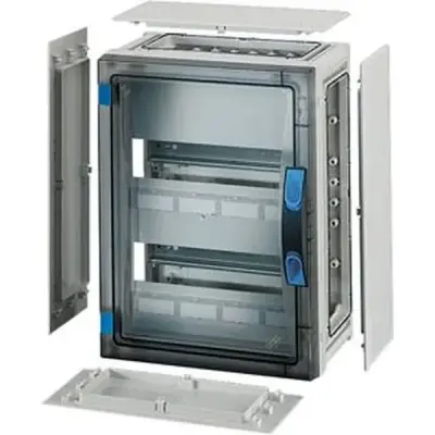 Hensel - Consumer unit FP 1108 24 mod. (2x12) IP66 366x276x186mm - 1