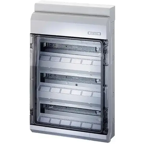 Hensel - Consumer unit KV 3654 54 mod. (3x18) IP54 630x403x1298mm without terminals - 1