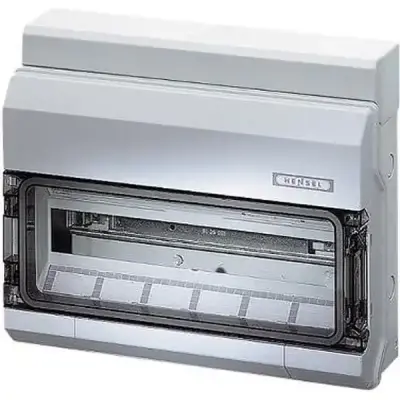 Hensel - Consumer unit KV 8118 18 mod. 333x403x129mm IP65 without terminals - 1