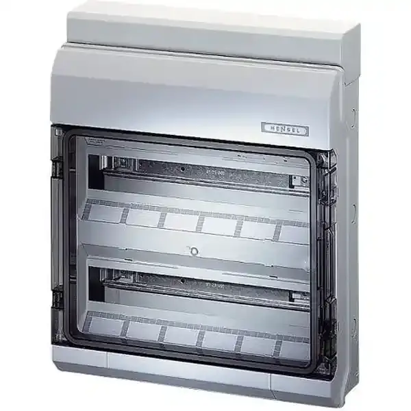 Hensel - Consumer unit KV 8236 36 mod. (2x18) IP65 483x403x129mm without terminals - 1