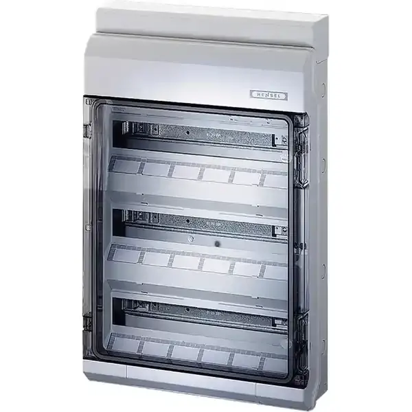 Hensel - Consumer unit KV 8345 54 mod. (3x18) IP65 630x403x129mm without terminals - 1