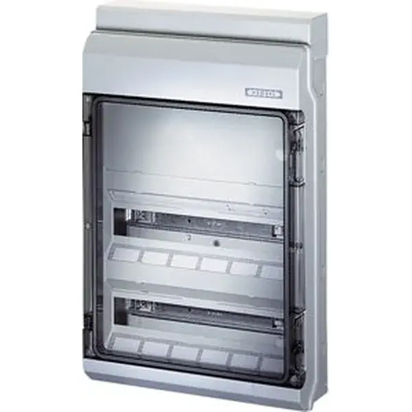 Hensel - Consumer unit KV 9350 36 mod. (2x18)+1 DIN IP65 630x403x129mm - 1